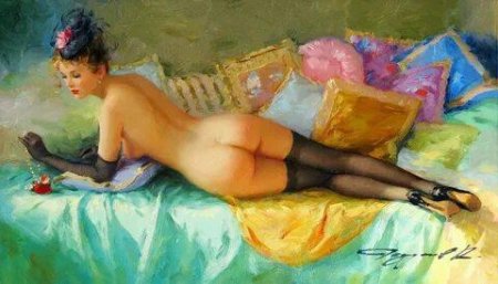 Художник Константин Разумов nude