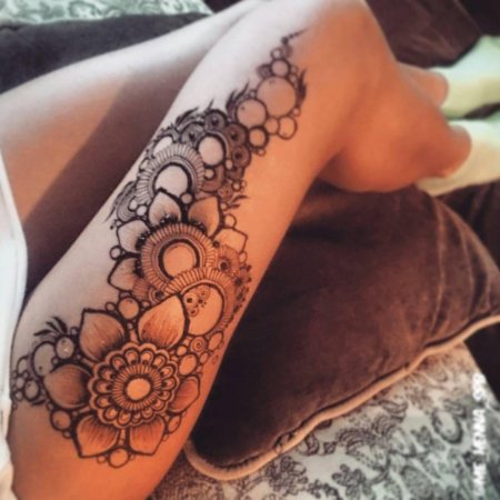 Ульяна Ленская мехенди