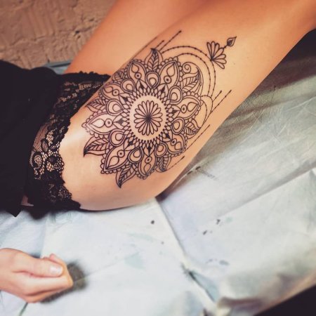Мандала тату