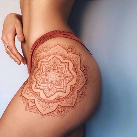 Тату Мандала мехенди
