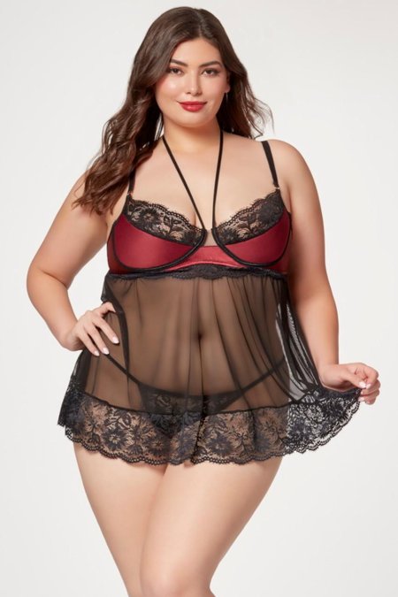 Бюстье плюс сайз