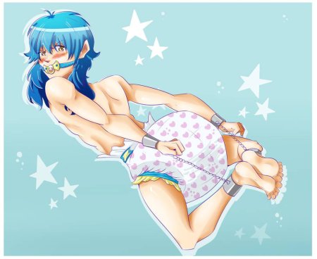 Аниме хентай подгузник