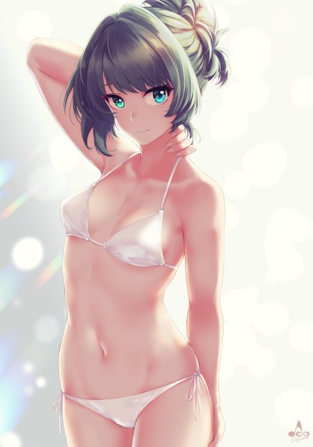 Takagaki Kaede бикини