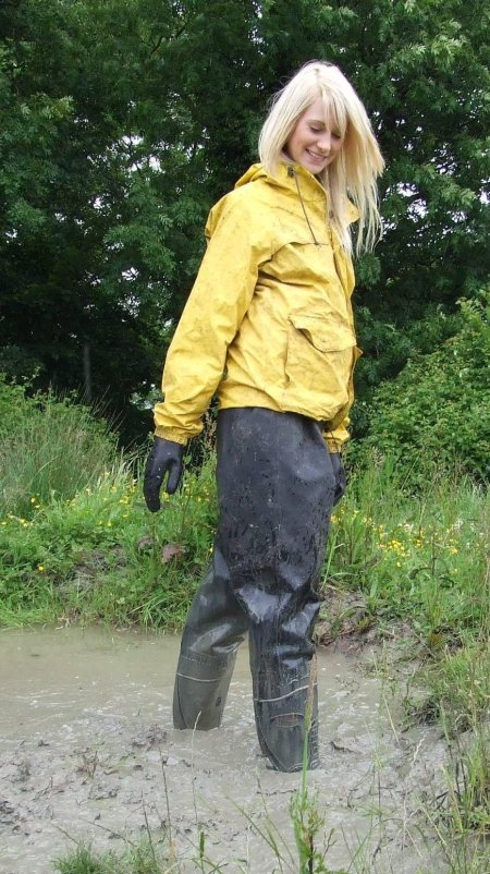 Waders Wellies Mud