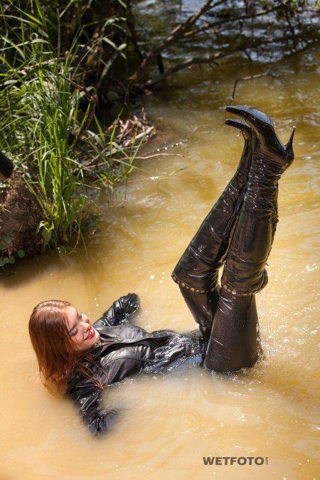 Wetlook wetfoto грязь
