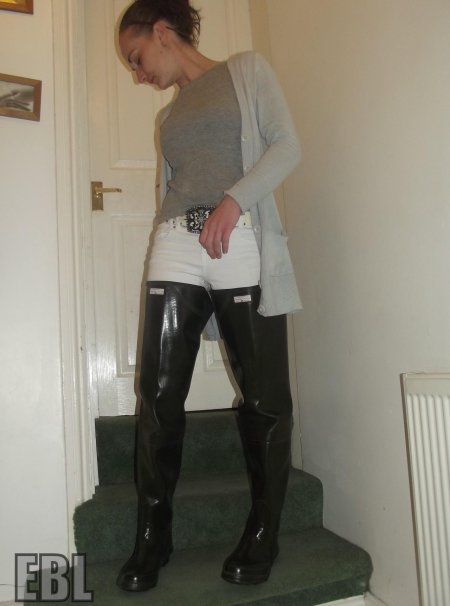 Ladies in Rubber Waders and Rubber Boots