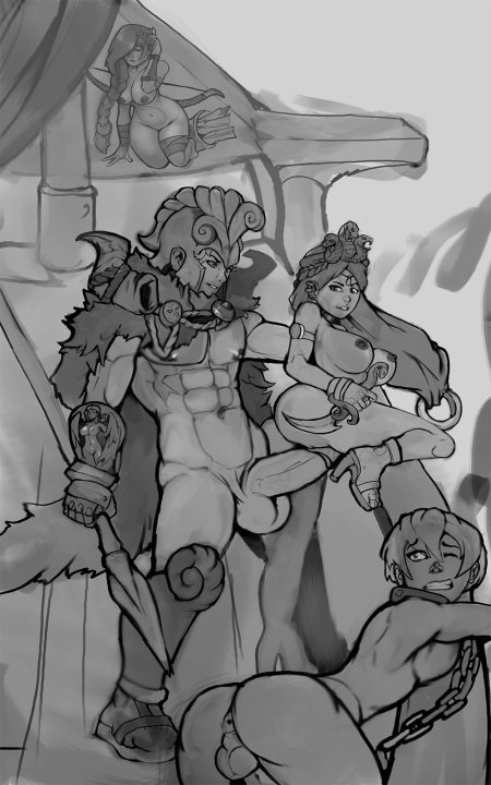 Markydaysaid hentai сад Горгоны