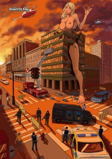 Гигантская девушка