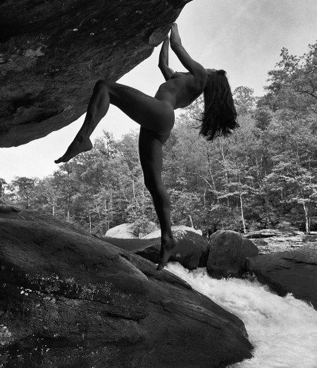 Дин Фидельман скалолазки ню