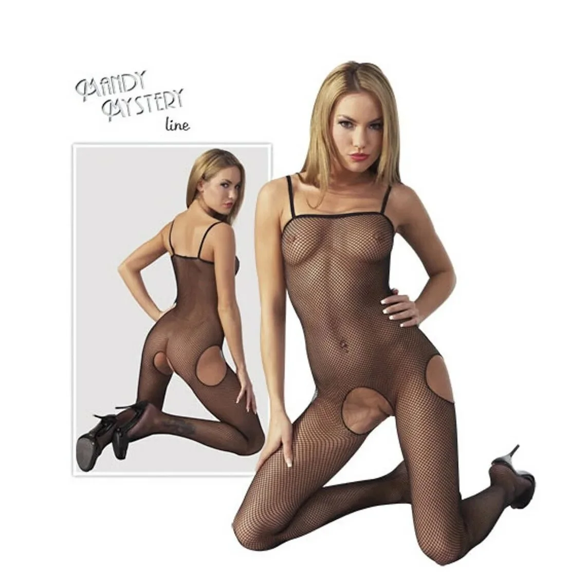 Эротическое боди с открытой промежностью