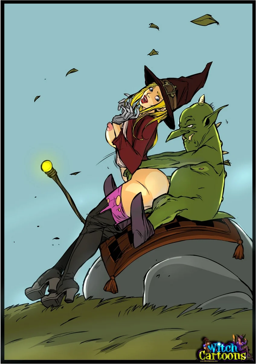 Хентай комикс ведьмочка