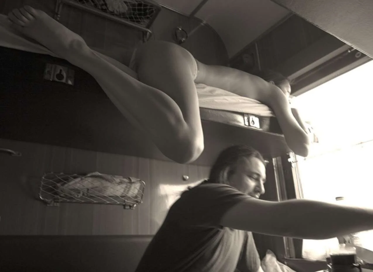 Киселев Павел в поезде ню