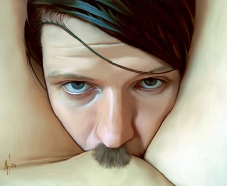 Мужчина кунилингус усы