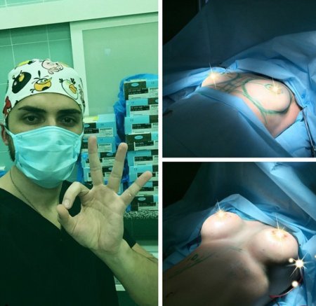 Голенькая под наркозом