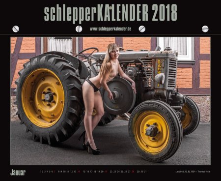 Девушка трактористка ню