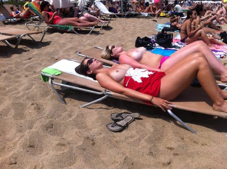 Европейские пляжи топлес