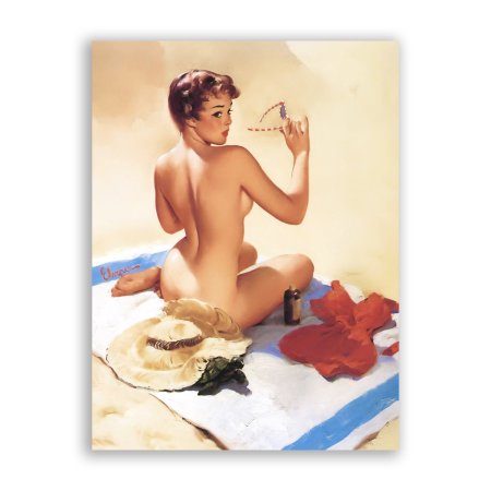 Ню картины в стиле пин-ап