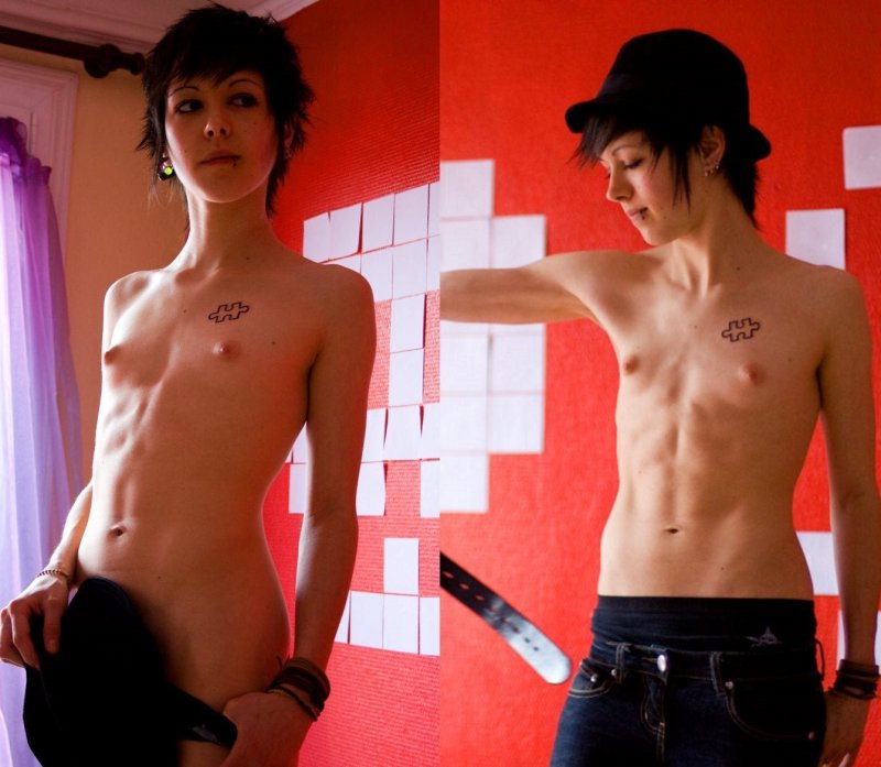 Tomboy Томбой андрогены ню