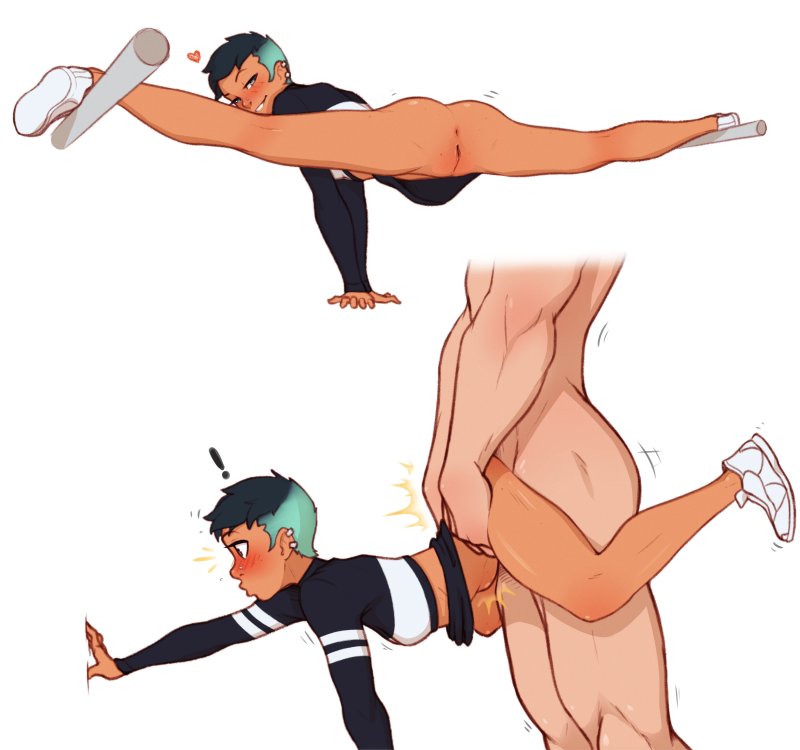 Аниме хентай гимнастки