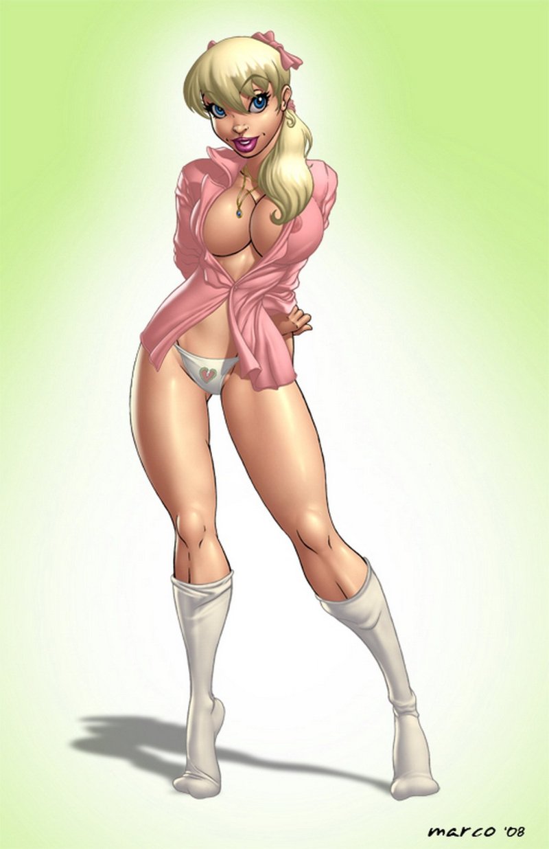 Эротические мультяшные девушки