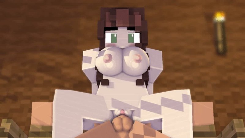 Голые красотки в МАЙНКРАФТЕ