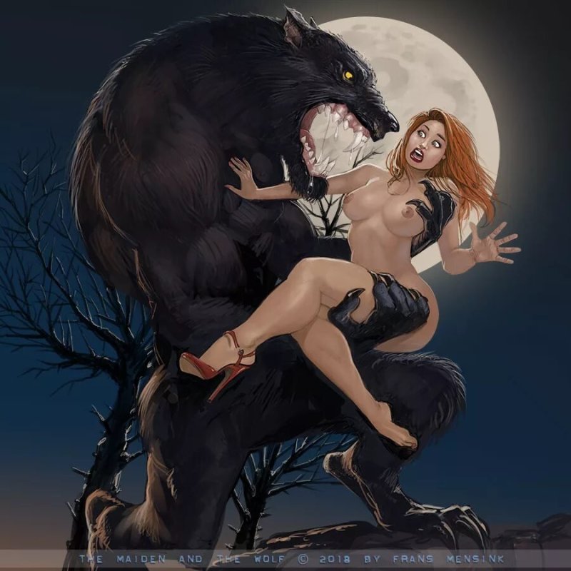 Frans Mensink Art оборотни
