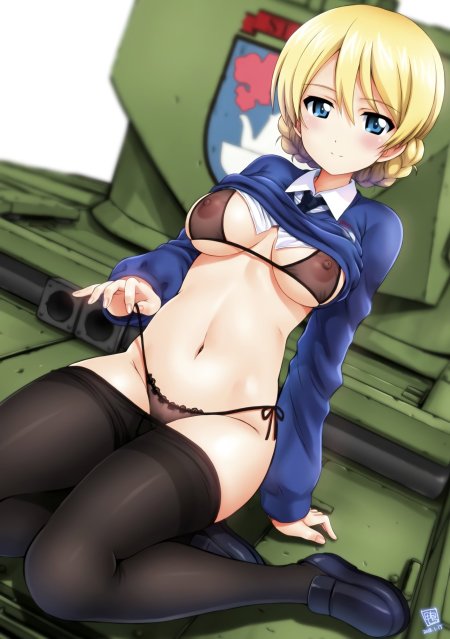Girls und Panzer Дарджилинг хентай