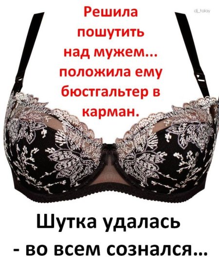 Бюстгальтер юмор