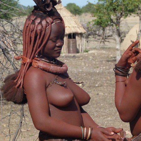 Племя Химба женщины nude