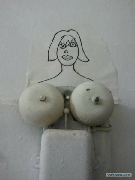 Забавные рисунки на голую грудь