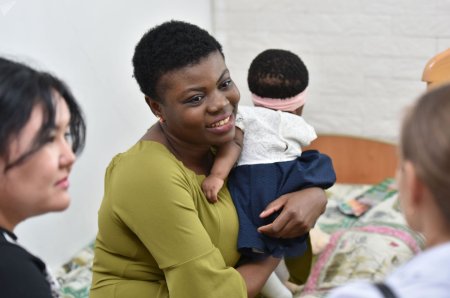 Негритянка родила 44 ребенка