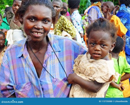 Уганда деревня