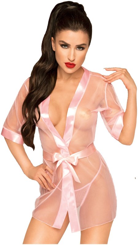 Прозрачный пеньюар «Midnight Mirage»