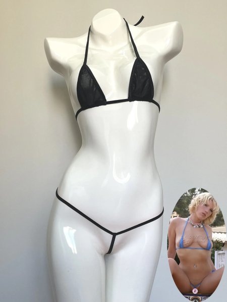 Бикини экстрим прозрачные сетка