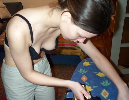 Маленькая грудь даунблуз