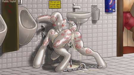 Общественный туалет бдсм