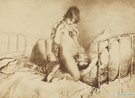 Михаил Зичи картины эротические