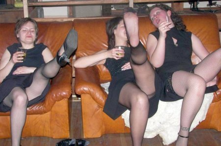 Вечеринка в колготках ню
