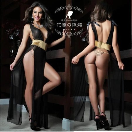 Платье с открытой попой