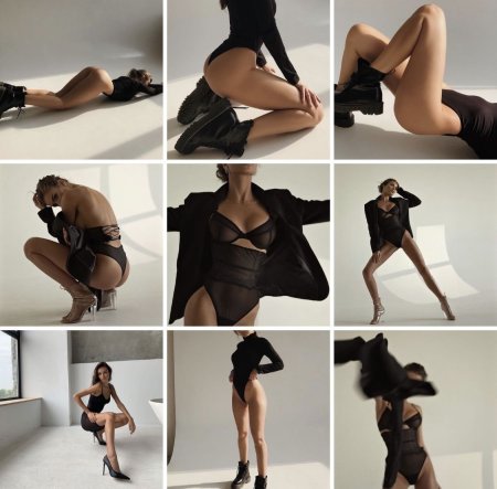 Позы для фотосессии в Нижнем белье