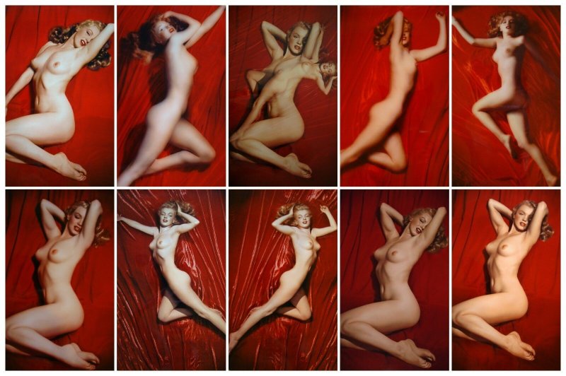 Голая Мерлин Монро плэйбой