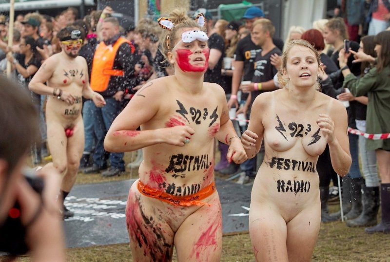 Norwegian roskilde naked run festival