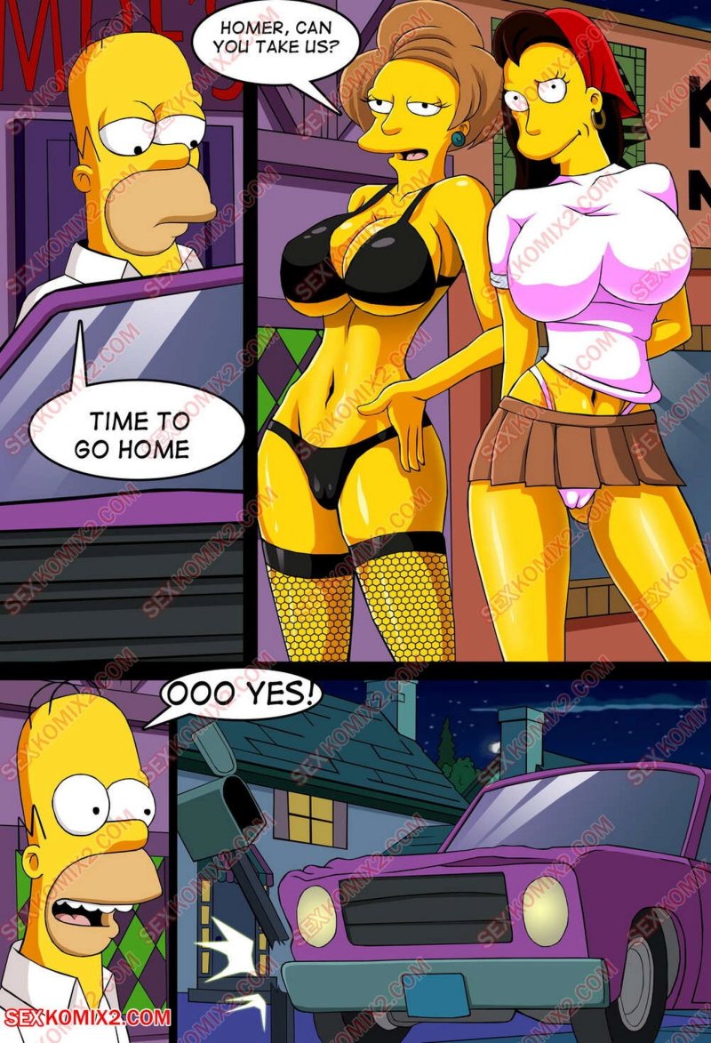 Порно комикса симпсоны