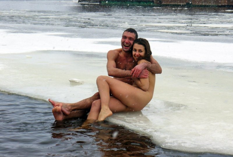 Нудистки моржи