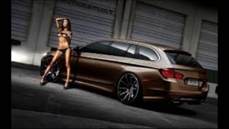 Bmw m f с девушкой