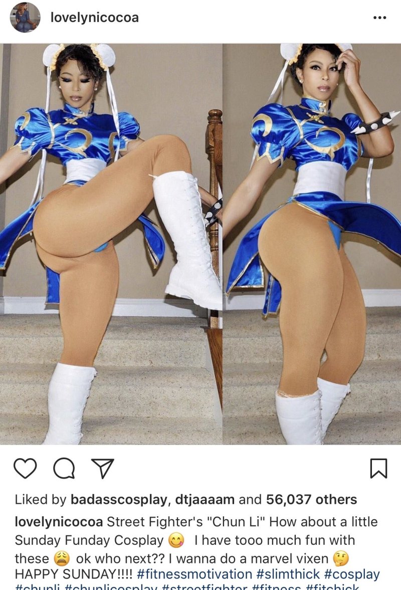 Lovelynicocoa street fighter chun