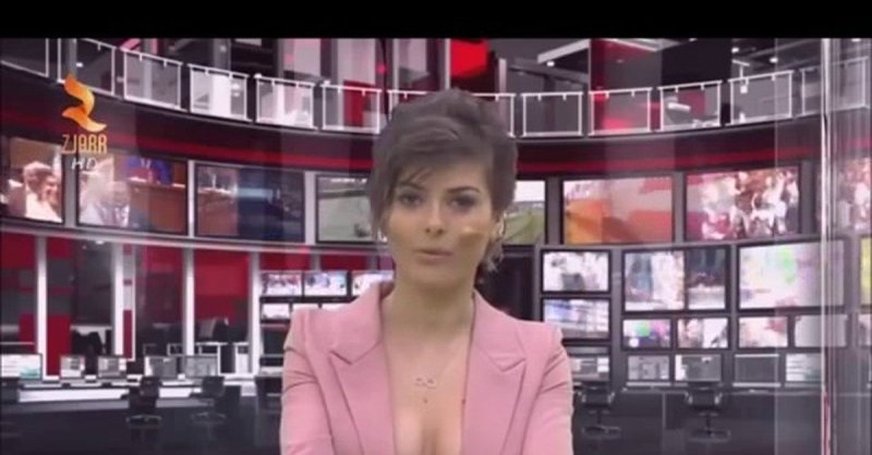 Zjarr tv ведущая greta