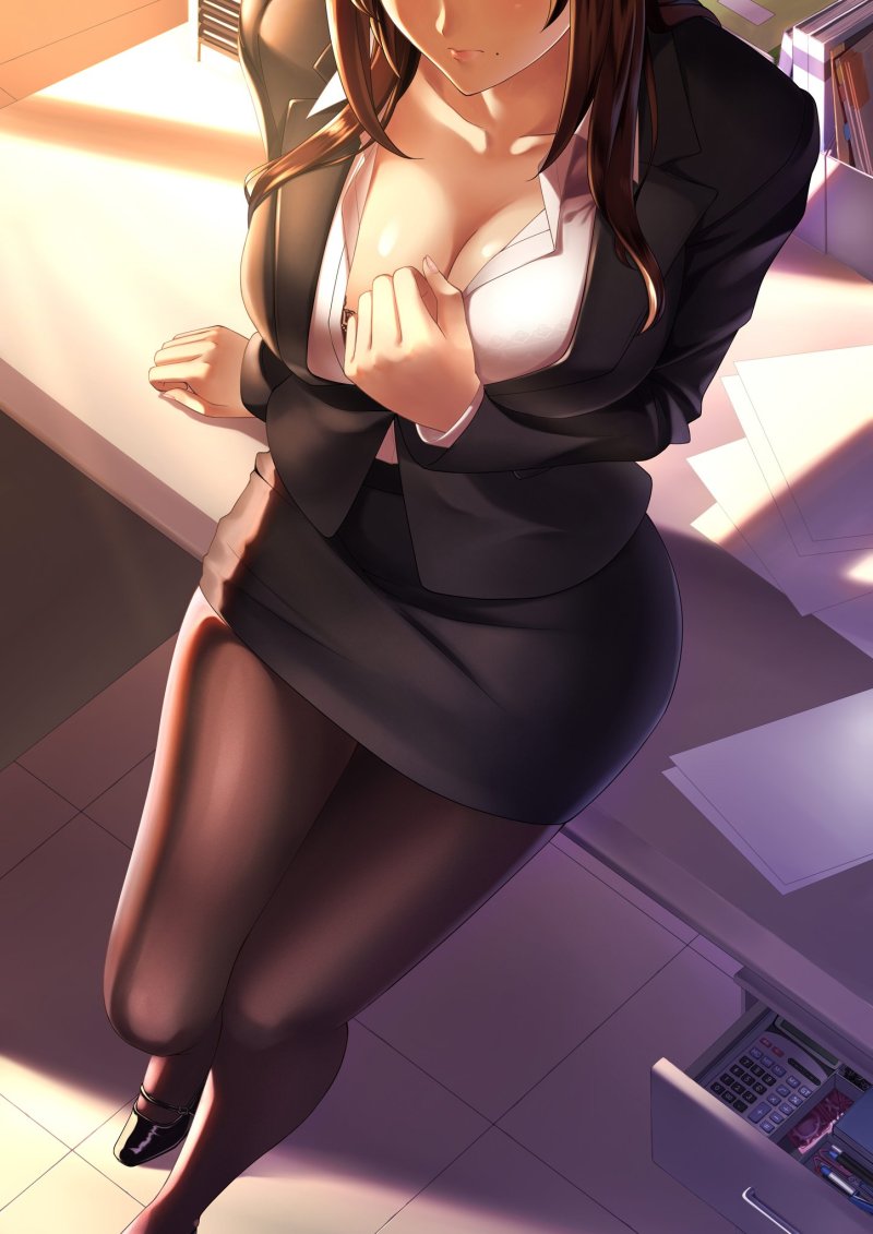 Аниме office lady эччи