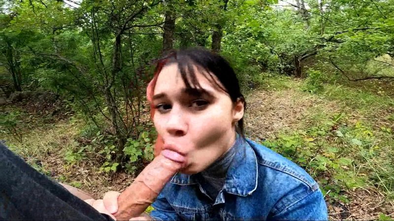 Отсосала мальчику в лесу