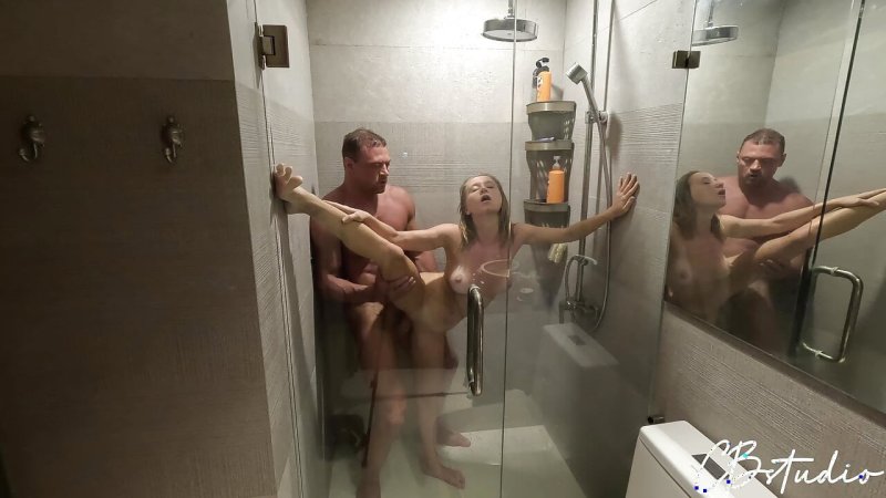 В душе